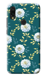 Flowers Redmi Y3 Back Cover